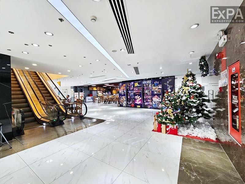 IMC Building escalator