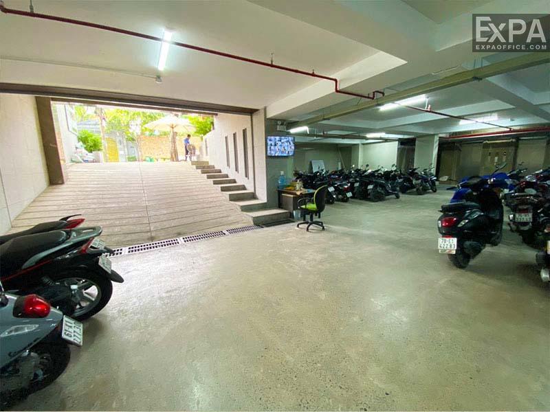 bãi giữ xe Hà Phan Building
