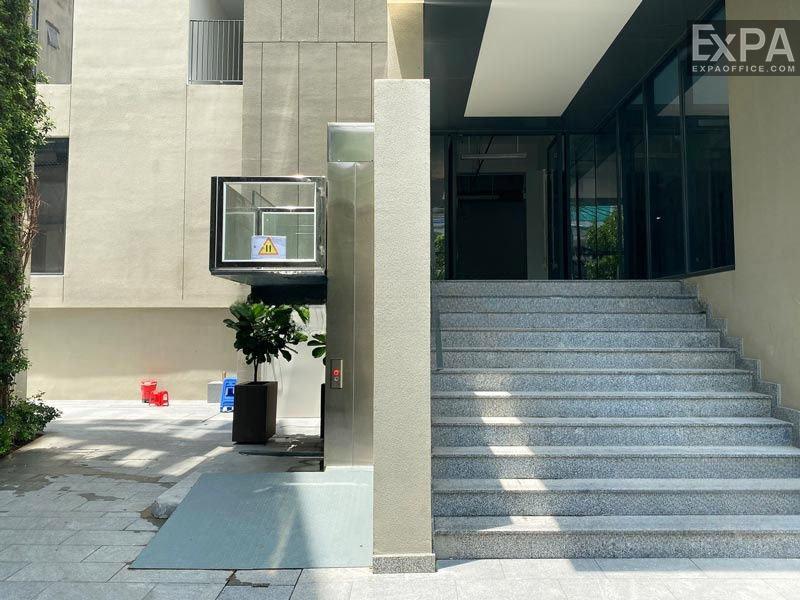 The door of Saigon View Office Building
