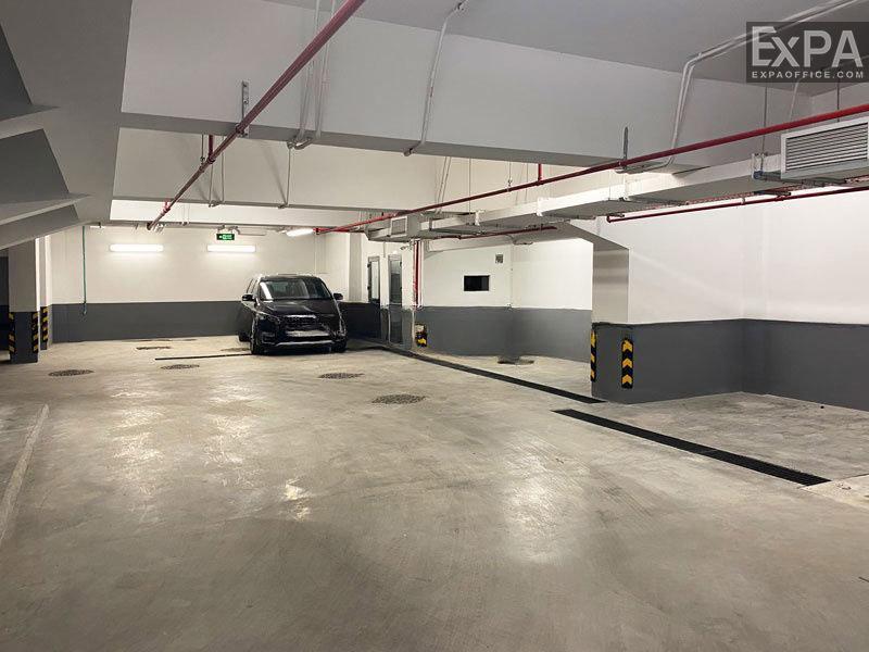 Saigon View Office Building parking lot