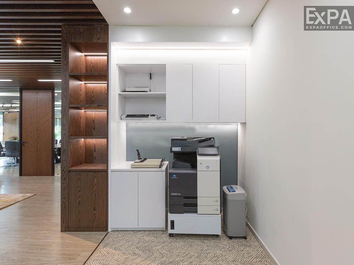 khu vực in ấn  Pearl 5 Center.