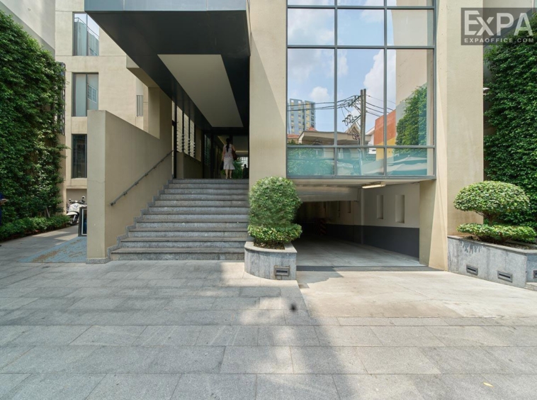 The entrance to Saigon View Office Building 3