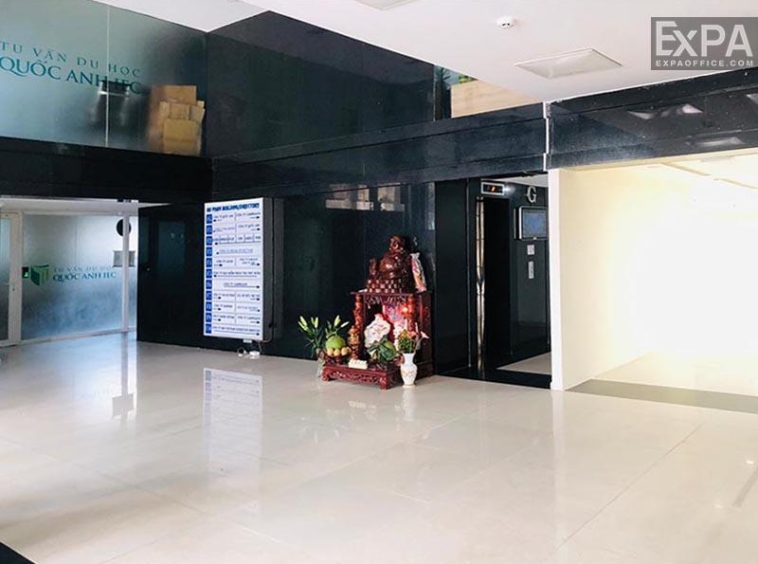 sảnh tầng trệt Hà Phan Building