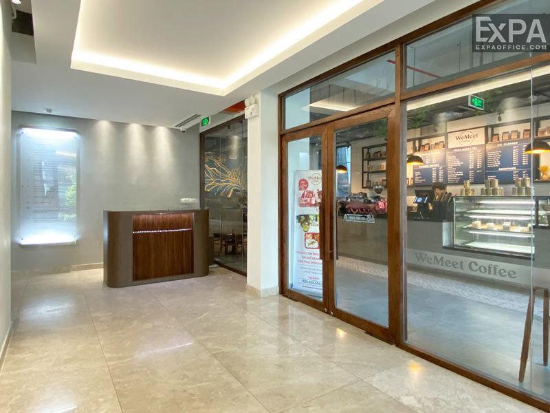 The ground floor lobby Saigon View Office Building
