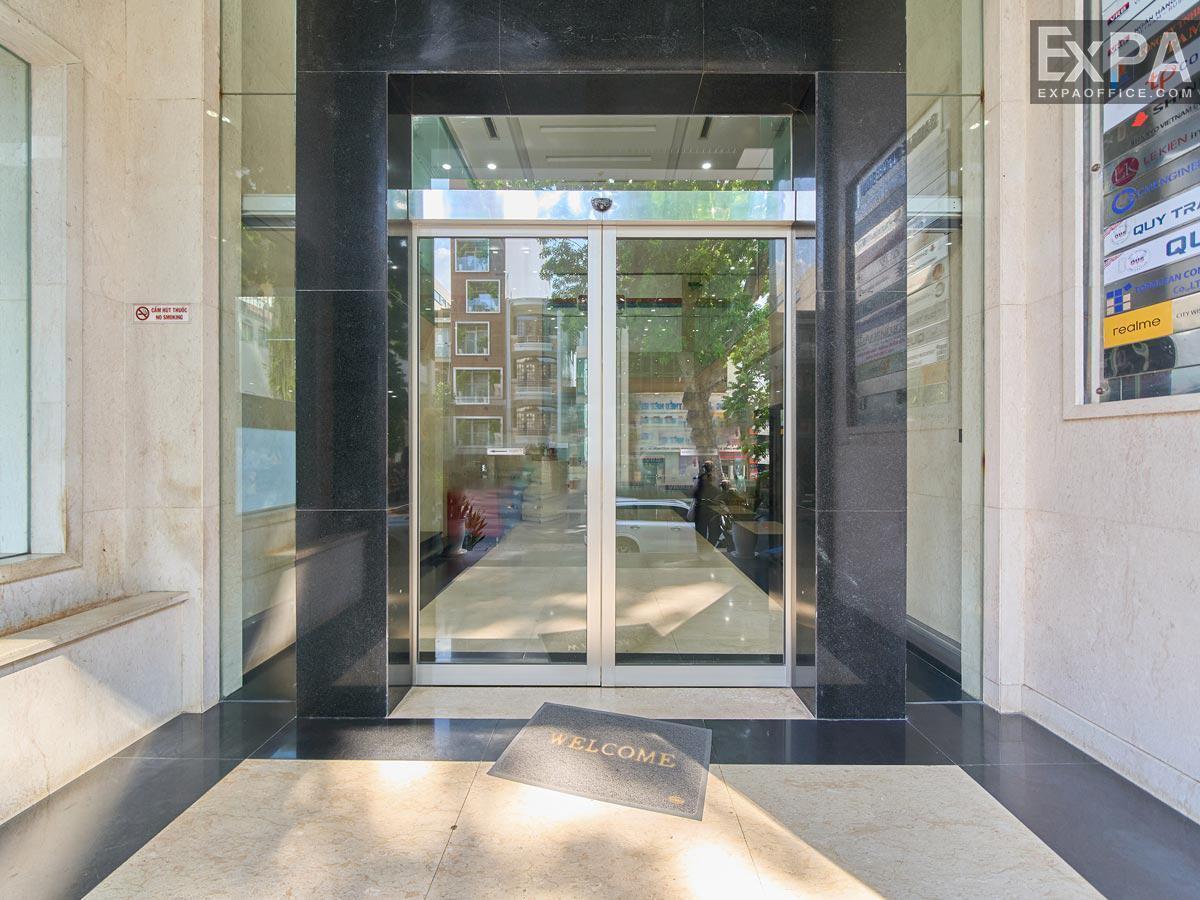 Entrance to Saigon Prime Building