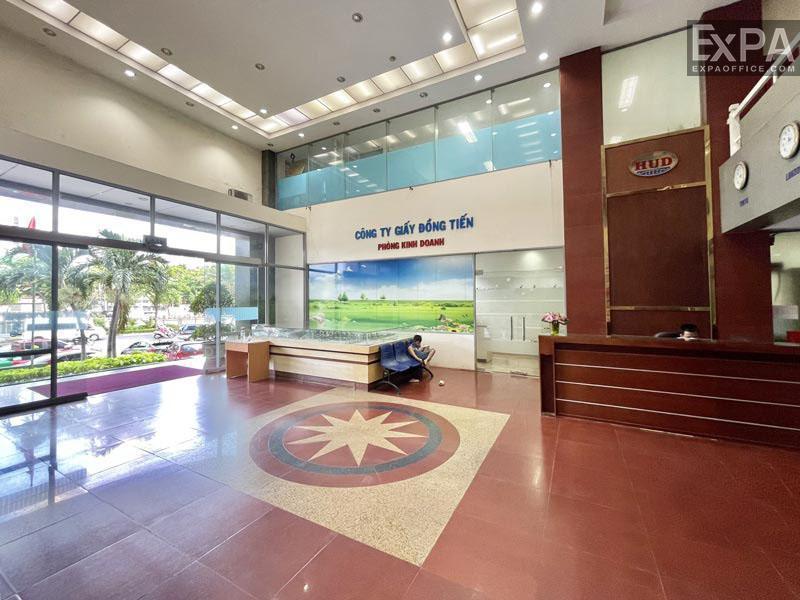 sảnh lễ tân HUD Building