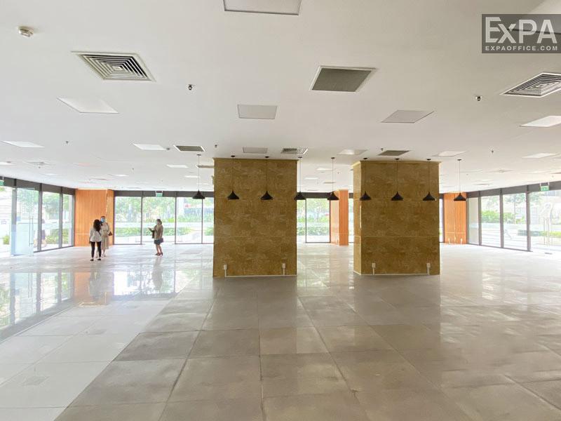 diện tích cho thuê hado centrosa 6