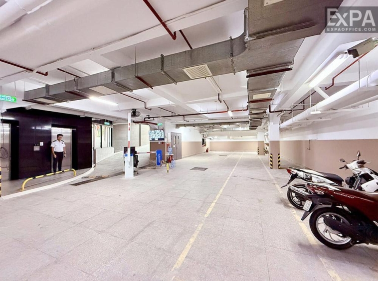 hầm giữ xe AVA office
