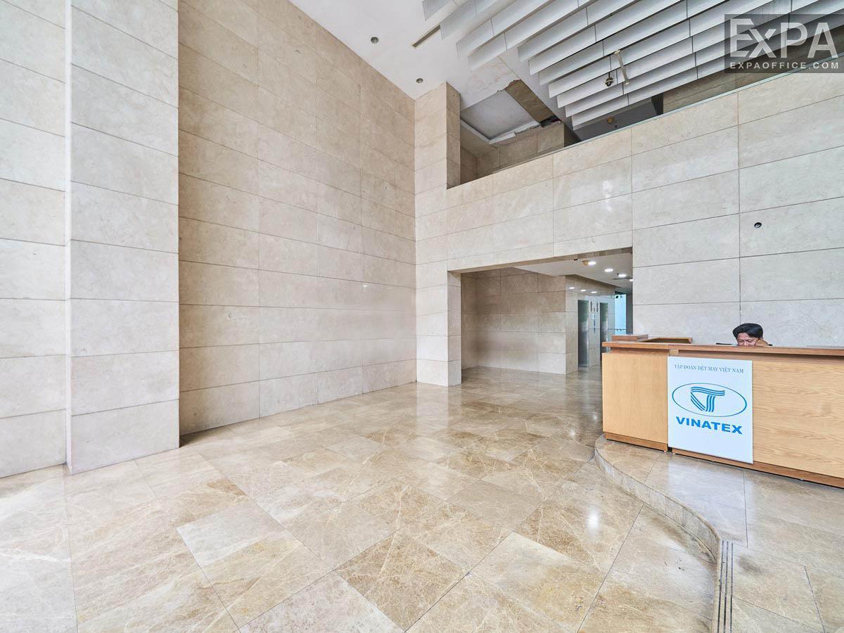 sảnh lễ tân Vinatex Building