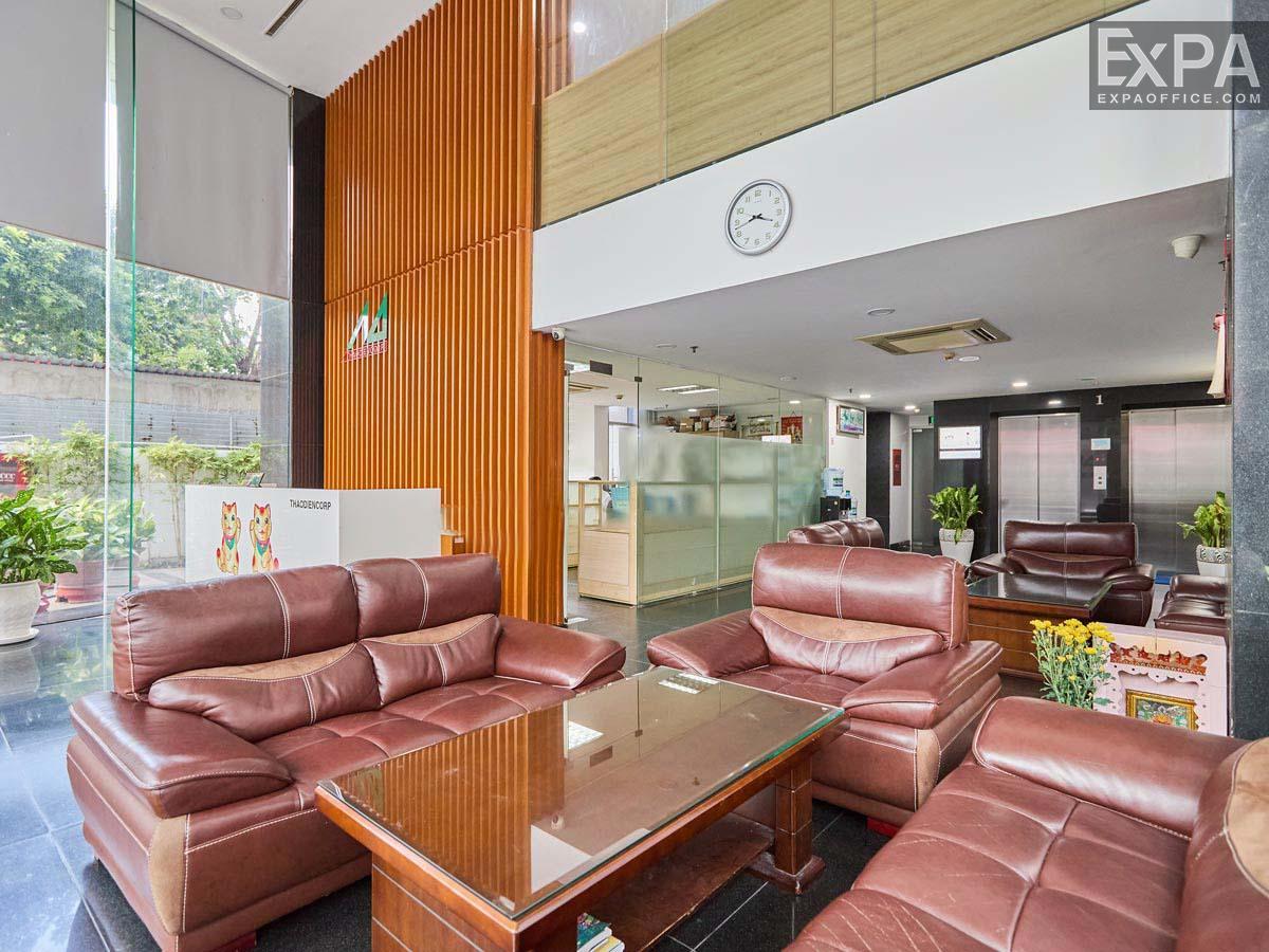sảnh tầng trệt Thảo Điền Building
