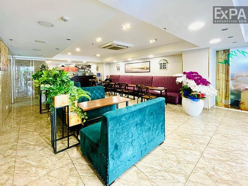 sảnh tầng trệt Emerald Central